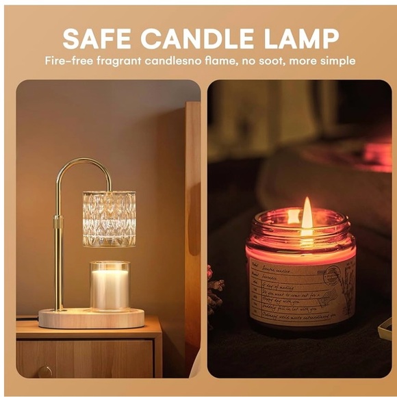 Modern Gold Candle Lamp - Picture 2 of 5